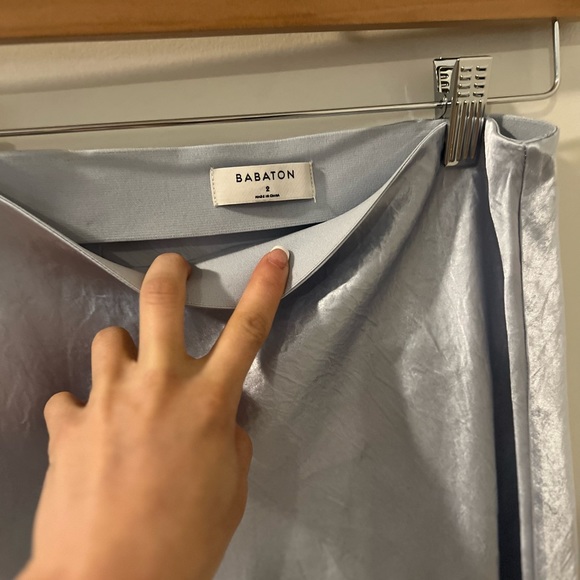 Babaton new without tags slip skirt size 2 - Picture 3 of 4
